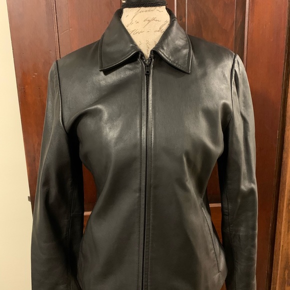 lamb skin jacket - Picture 2 of 5